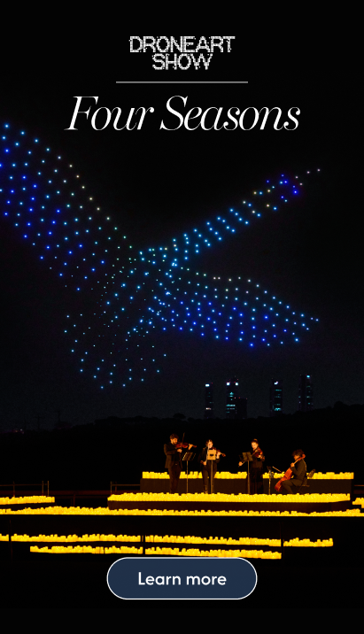 DroneArt Show Four Seasons
