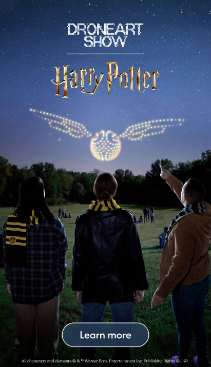 DroneArt Harry Potter